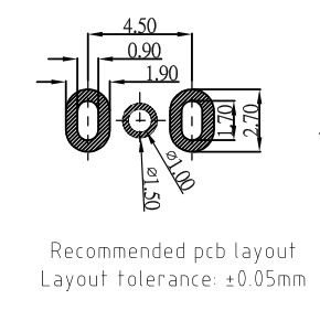 Round Wmagnetic Power Cable Connectors For Guard Tour Patrol Device