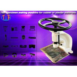 Quality WTB -8101 Manual Punching Machine Dumbbell Test Specimen Making Machine for sale
