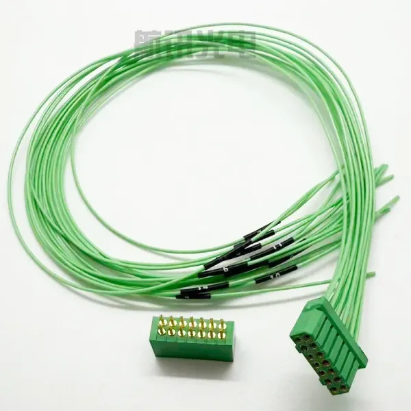 Jl24-14tky 14-Core Gold Plated Contact Rectangular Aviation Connector.