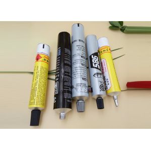 Quality Empty Collapsible Aluminum Tube , ISO CDFA Flexible Empty Aluminum Tubes for sale