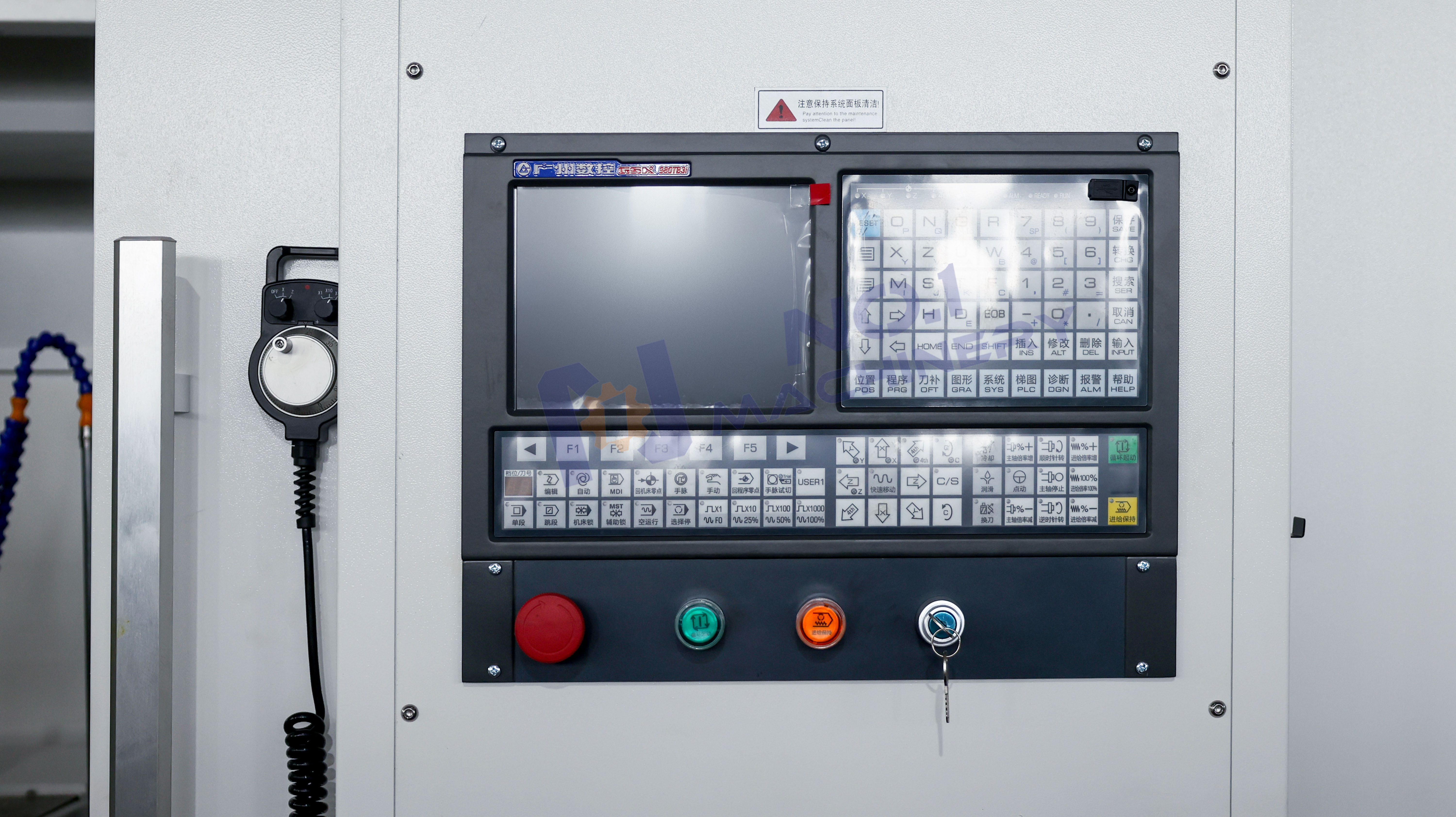 CK61125 Flat Bed Large Torno CNC Automatic Lathe Heavy Duty For Metal