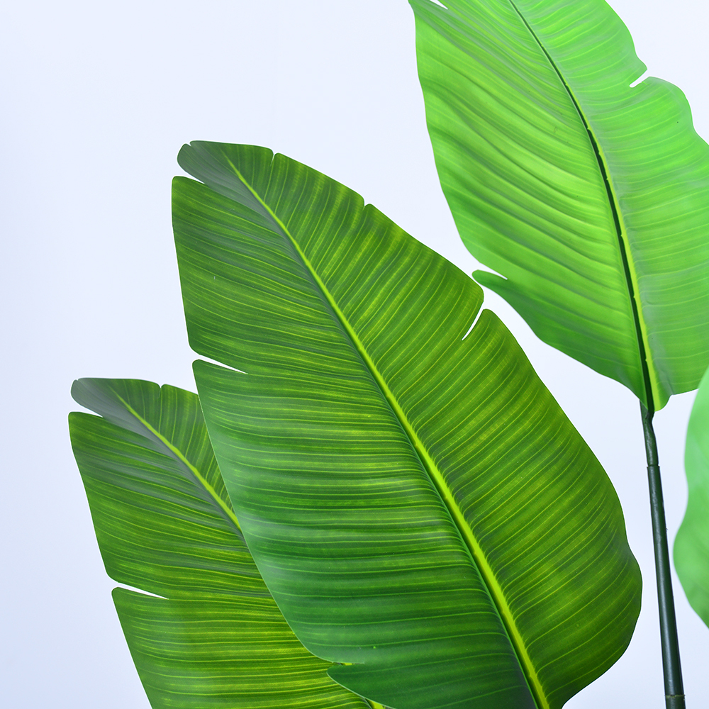 Faux Traveller's Palm Tree (artificial birds of paradise plant​) - 180cm/210cm Realistic PE Leaf Artificial Plant for Indoor Outdoor Decor