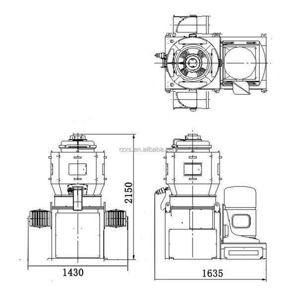 Design Vertical Rice Shell Milling Machine for Traditional Rice Milling