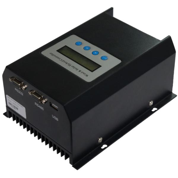 White Wind Turbine Battery Charge Controller Designed For Wind Solar Hybrid System