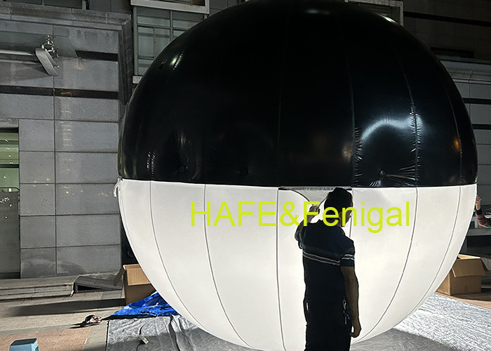 Helium LED Lighting Balloon Lights For Theaters Churches Customized 0