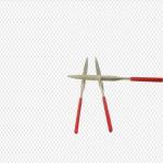 Customizable Single Sided Triangular Diamond File 140mm-180mm