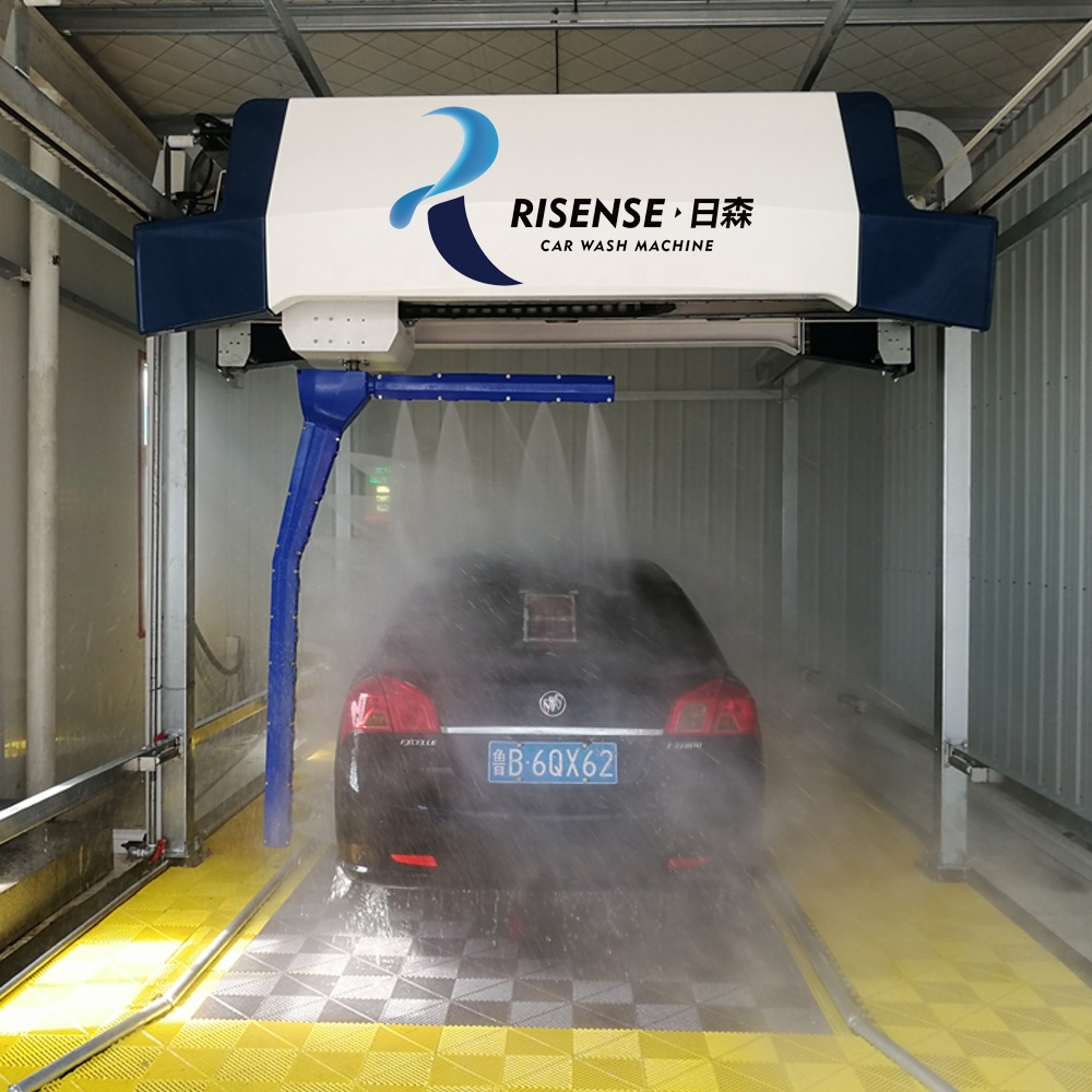 High Pressure Washing Made Easy Fully Automatic Single Arm 360 Degree Car Wash Machine