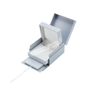 Customizable Cardboard Ring Box Paper Jewellery Packaging For Displaying