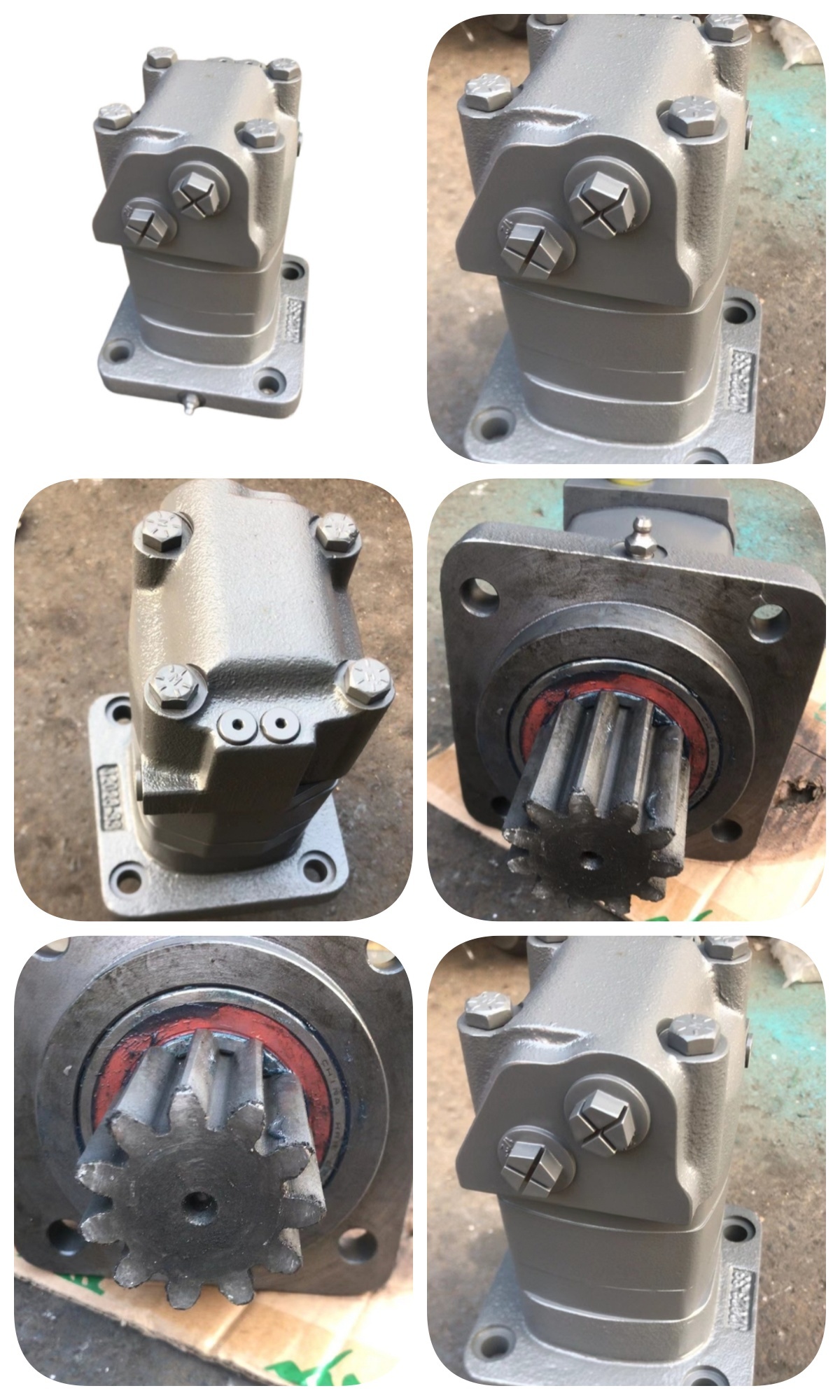 Komatsu PC20-7 Excavator Swing Motor Assembly For Landscaping