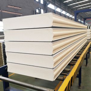 Customized Polyurethane Composite Panels 50mm Insulated Exterior Wall Sandwich