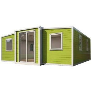Quality Aluminium Windows Expandable Container House With Kitchen And Bathroom for sale