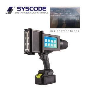 Quality Portable Handheld Large Character Inkjet Printer for Metal Pipes for sale