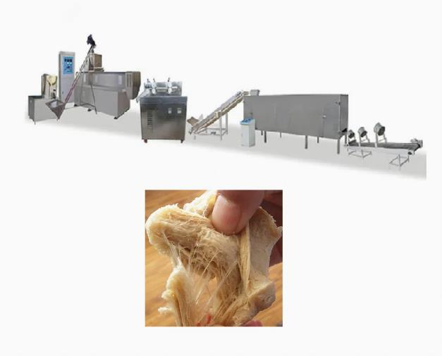 Full fat soya extruder equipment Production Line