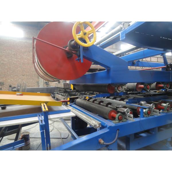 Heat Insulation Sandwich Panel Production Line For Compound Insulated Roof Panel