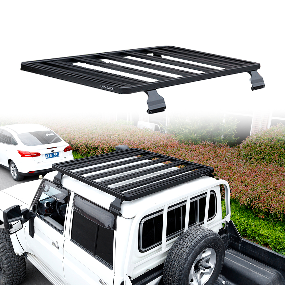 T/T Accepted Install Instructions Included Powder Coated Aluminum Alloy 4X4 Roof Rack