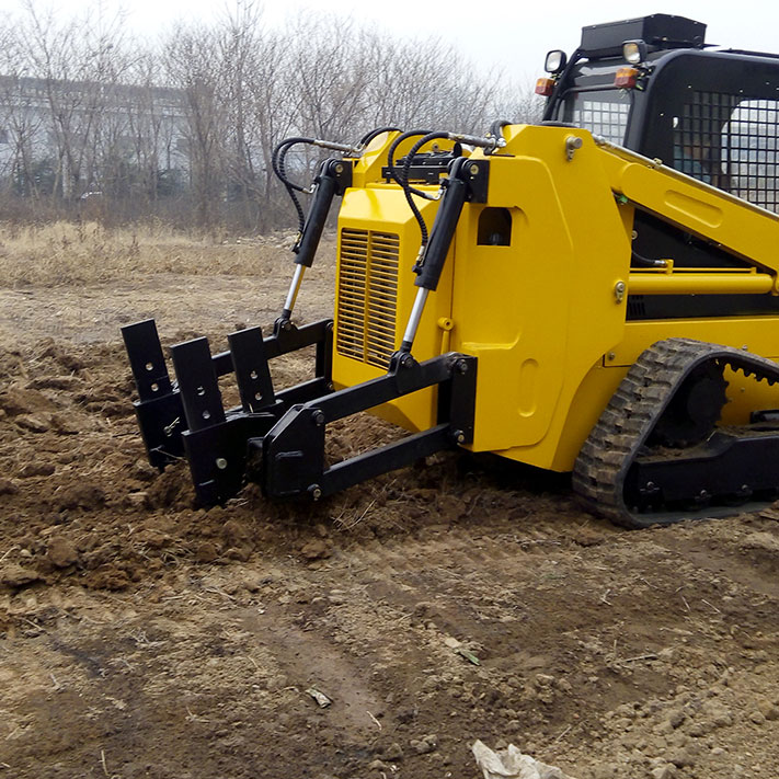 2800 kg Multifunctional Backhoe Auger Grapple Attachments for SNSC Skid Steer Loader