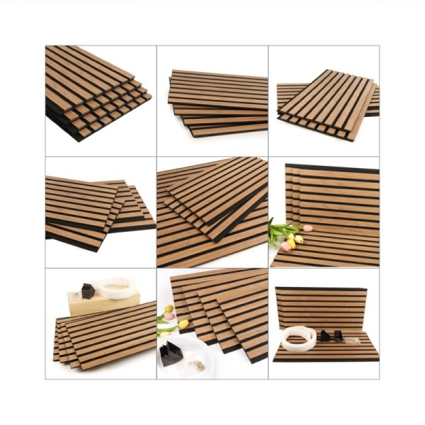 Acoustic Wall Panel for Interior Sound Absorption and Decoration