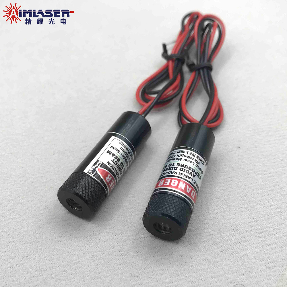 635nm 5mW Red Beam Cross Line Laser Diode Module Laser Projector for Laser Measurement and Marking