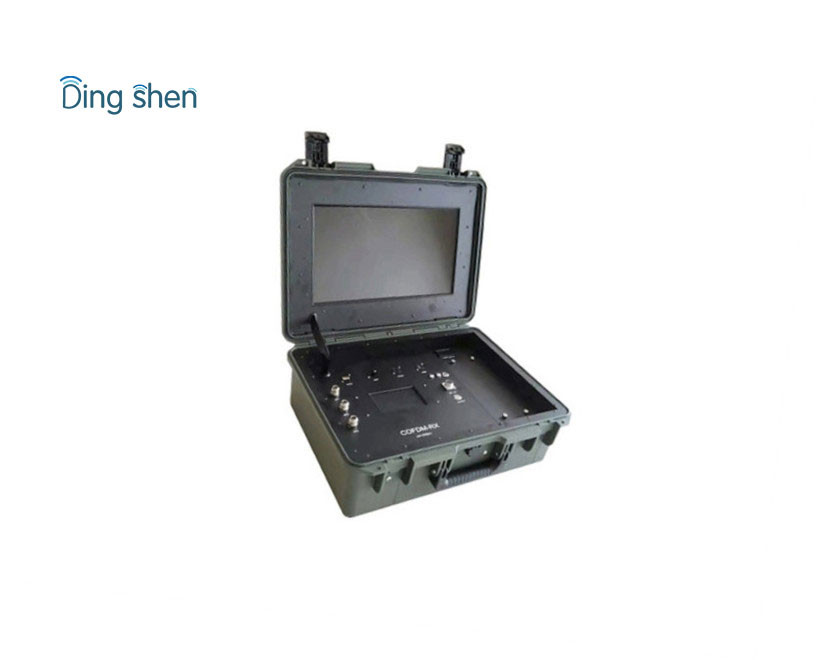 Quality 300mhz-400mhz Frequency COFDM Video Receiver Communication with monitor for sale