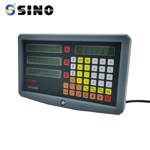 TTL Signal Digital Readout SINO SDS2-3MS 3-Axis Dro with Glass Linear Encoder Scale Set for Milling Machine