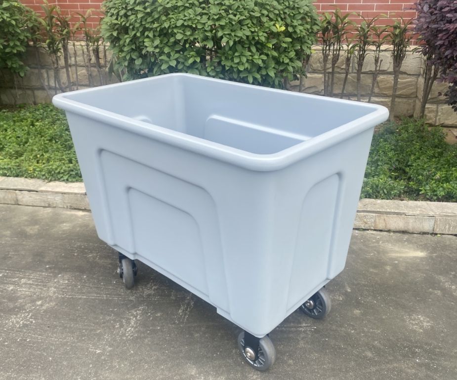 Bathroom, Hotel Trolley, Apartment, Hospital, School, Laundry Storage, Laundry Trolley Housekeeping Cart Plastic Laundry Cart Linen Trolley Bulk