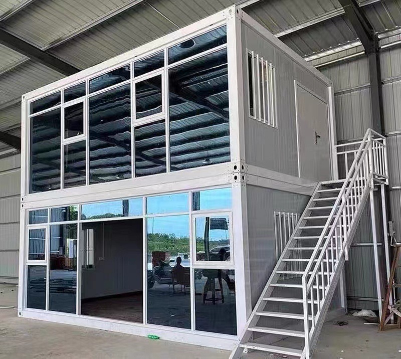 Detachable Container Prefab Cabana 50mm EPS/Rockwool Wall Material for Camping and Outdoor Activities