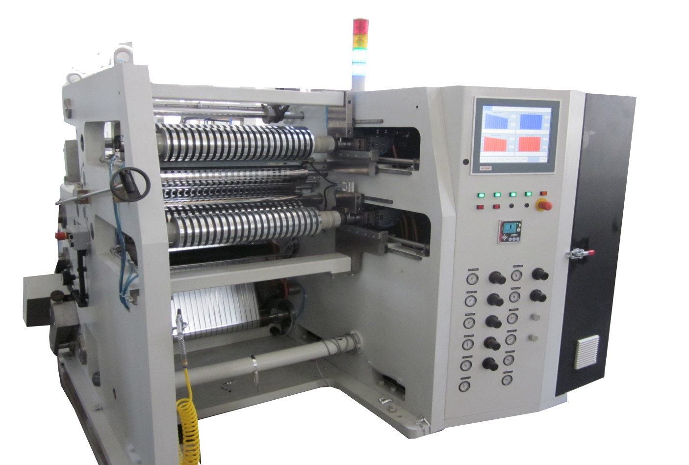 SGS 15mic OPP Jumbo Roll Thermal Paper Slitting Rewinding Machine