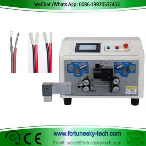 Quality Automatic Double Parallel Wire Cutting Stripping Splitting Machine for sale