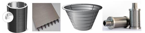 Stainless Steel Wedge Wire Filter Screen
