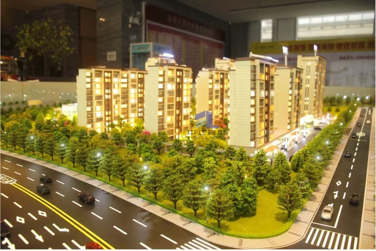 Accurate Real Estate Residential 1:100 Scale Model For Architecture