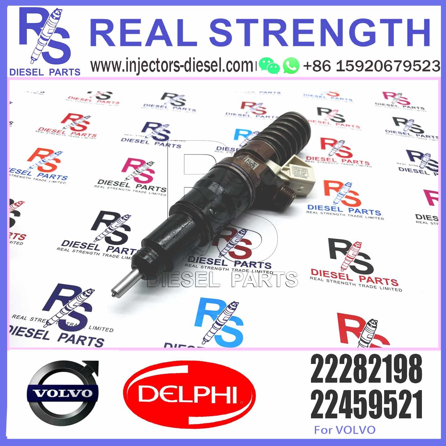 Common Rail Fuel Injector BEBE1R12001 22282198 for Diesel Engine D11K HDE11 EXT SCR