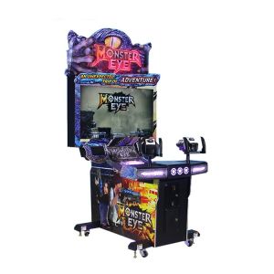 42" LCD Coin Pull Shooting Arcade Machine With Seat