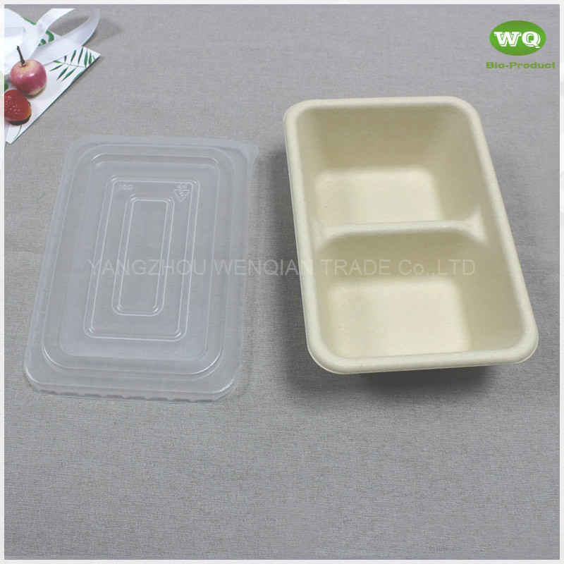 Biodegradable Wheat starw Fiber Atural Bagasse Fibers Sugarcane Paper 700ml