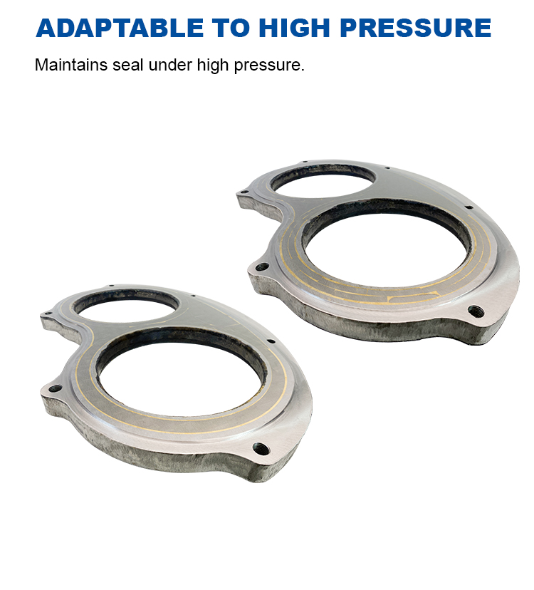 SANY DN200 DN230 Concrete Pump Wear Plate Tungsten Carbide 15mm