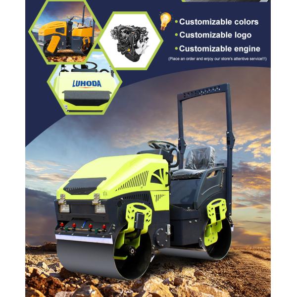 1ton 2 Ton 3 Ton Road Roller Vibratory Rolller Machine Asphalt Ride on Mini Compactor Road Roller