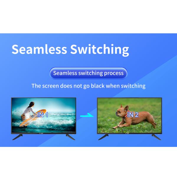 3840x2160P60 Maximum Input Resolution Video Wall Controller with 12 x HDMI 2.0 Input Interface and Separate Audio Frequency