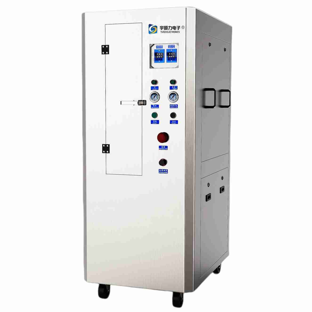 Quality Full pneumatic steel mesh cleaning machine for sale