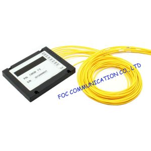 Quality Fiber Optic WDM Wavelength Division Multiplexer Wide Operating Wavelength Range for sale