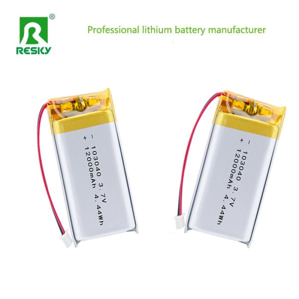 Lipo Battery Cell 103040 3.7v 1200mAh 4.44wh Rechargeable Power Battery For Beauty Instrument
