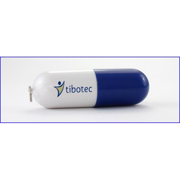 Promotion Plastic Pill Customized 64GB USB Memory Stick Pen Drive