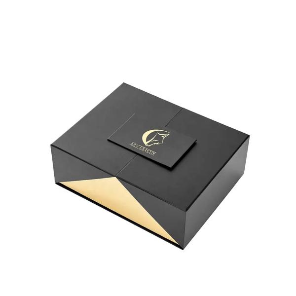 Double Door Custom Apparel Boxes For Shoe CMYK Color Printing