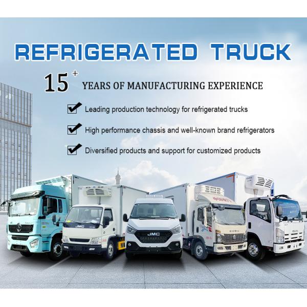 Isuzu Refrigerated Truck 5 Ton 4x2 Frozen Food Refrigerator Truck for Temperature-Controlled Delivery