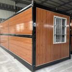 Removable Anti Rust Fireproof Prefab Container House Foldable Easy Assembled