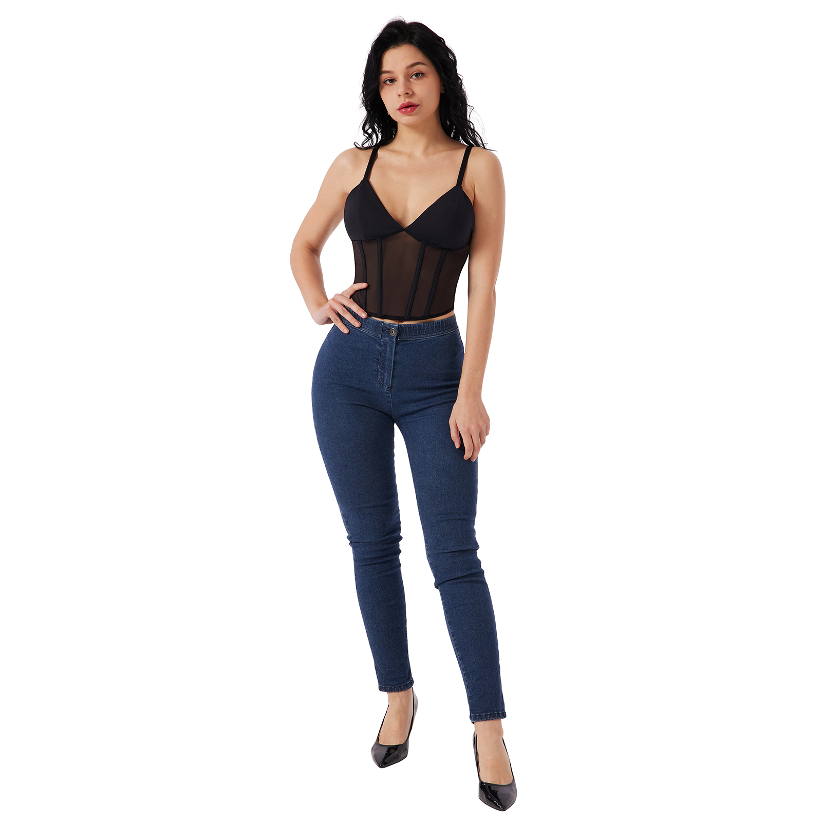 Thin Seamless Push Up Tops Body Shaper Set for Women Lead Time 1-3 Days Thickness Thin