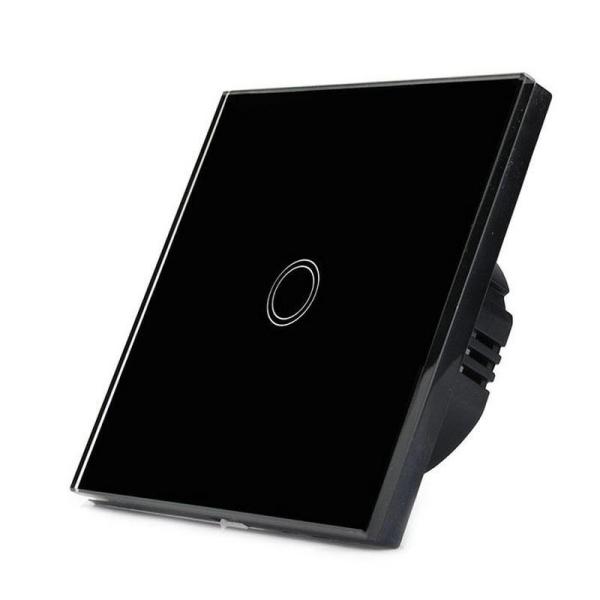 1/2/3 Gang Wireless Remote Control Light Switch,EU Standard wall touch switch 220v, glass touch switch