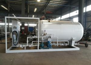 China 5mt Lpg Skid Station LPG Gas Storage Tank Cylinder Filling With Dispenser Machine on sale