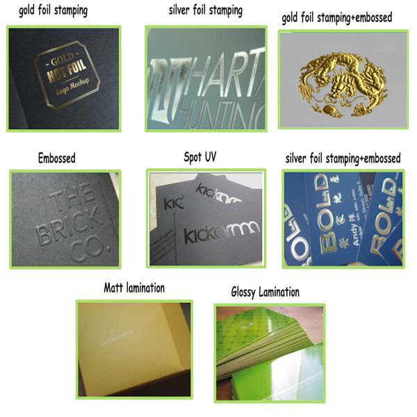 Paint Gold Foil Cardboard Business Name Cards With Matte Gold Debossed