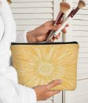 Lightweight Waterproof Flower Cosmetic Bag For Teen Girls Women Birthday
