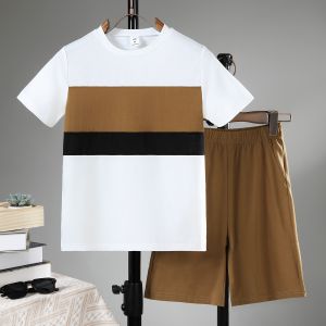 Unisex Summer Short Sleeve Children Clothing Set With Class B Security Level