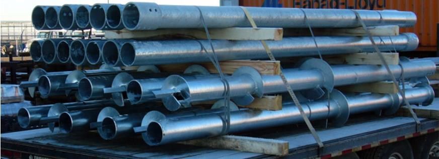 Customized Raw Material Piling Helical Pier Foundation Anchor KXD PRY 08 for Your